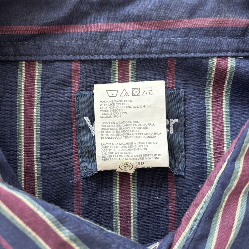 Wrangler Mens Pearl Snap Western Shirt Sz XL Rodeo Cowboy Ranch Festival Stripe - Picture 3 of 10